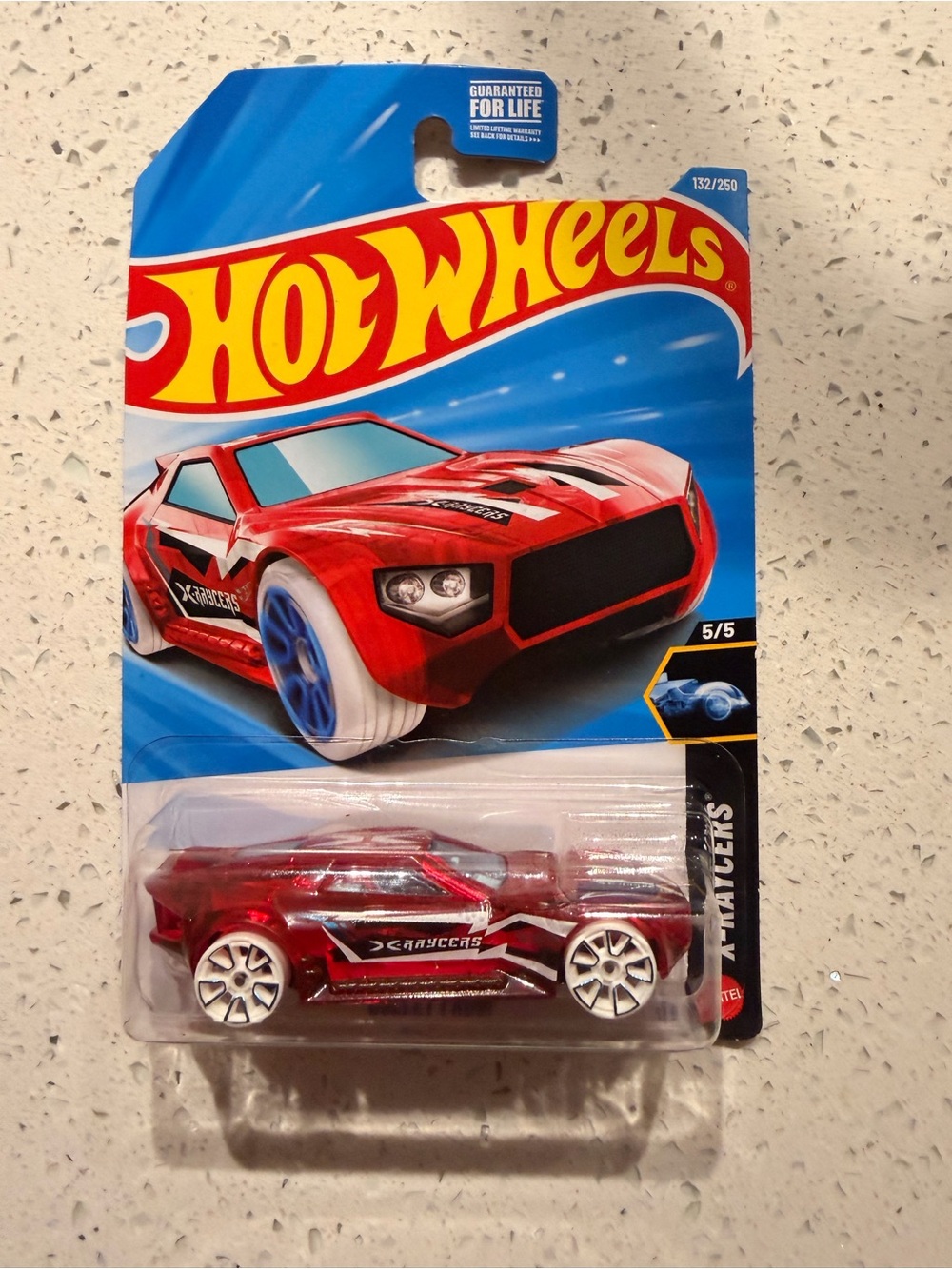 Hot Wheels Bullet Proof Red X-Racers Die-Cast Toy Car - Hot Wheels